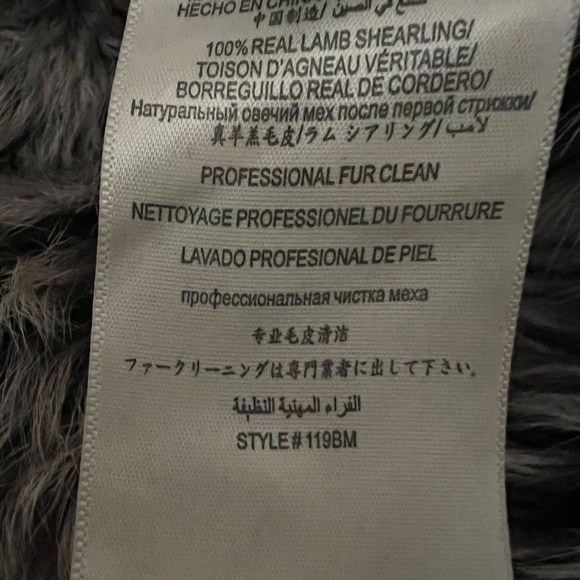 Reversible Real Shearling - Picture 12 of 12